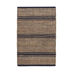 Arbor Handwoven Jute Rug RUGS - jute Dash & Albert Black 2' x 3'