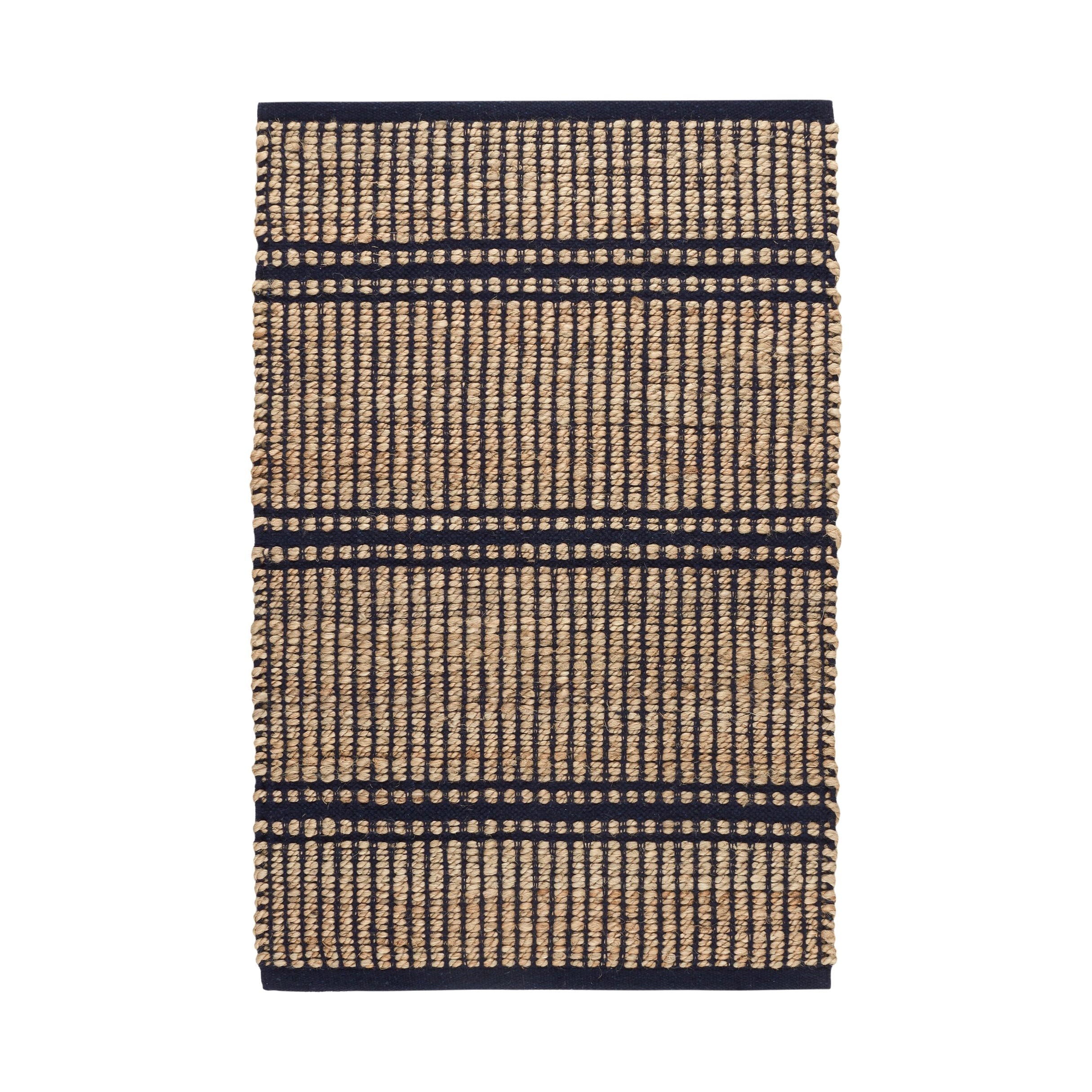 Arbor Handwoven Jute Rug RUGS - jute Dash & Albert Black 2' x 3'