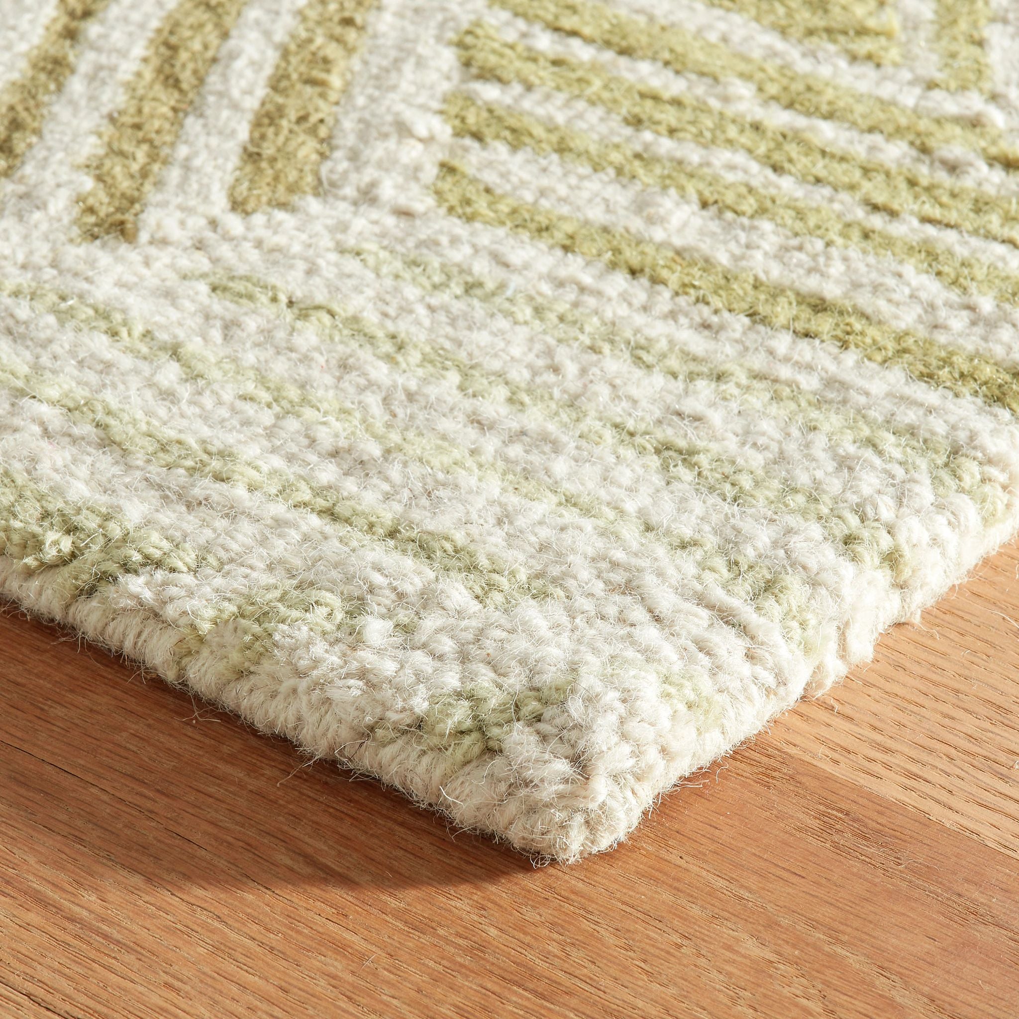 Karari Hand Hooked Wool Rug RUGS - wool Dash & Albert