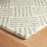 Layers Desert Sage Hooked Wool Rug- Rug & Weave