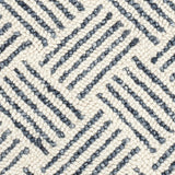 Layers Indigo Hand Hooked Wool Rug- Rug & Weave