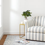 Layers Indigo Hand Hooked Wool Rug- Rug & Weave