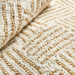 Layers Ochre Hand Hooked Wool Rug- Rug & Weave