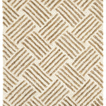 Layers Ochre Hand Hooked Wool Rug- Rug & Weave