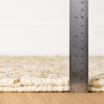 Layers Ochre Hand Hooked Wool Rug- Rug & Weave