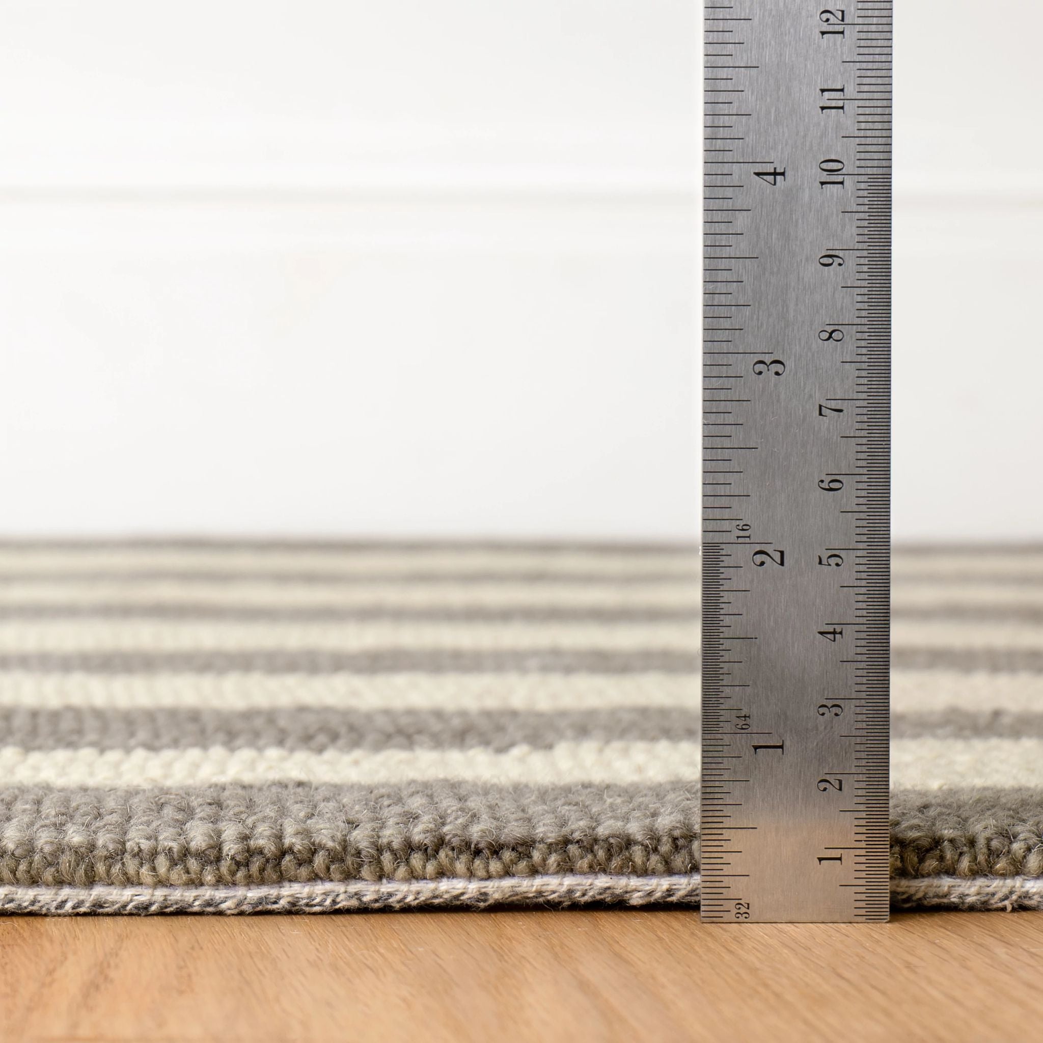 Silas Stripe Hand Micro Hooked Wool Rug RUGS - wool Dash & Albert