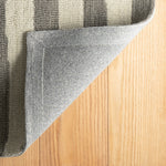 Silas Stripe Hand Micro Hooked Wool Rug RUGS - wool Dash & Albert