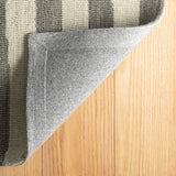 Silas Stripe Hand Micro Hooked Wool Rug RUGS - wool Dash & Albert