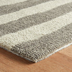 Silas Stripe Hand Micro Hooked Wool Rug RUGS - wool Dash & Albert