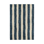 Silas Stripe Hand Micro Hooked Wool Rug RUGS - wool Dash & Albert Navy 2' x 3'