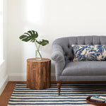 Silas Stripe Hand Micro Hooked Wool Rug RUGS - wool Dash & Albert