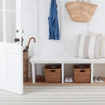 Quincy Stripe Handwoven Indoor/Outdoor Rug RUGS - synthetic Dash & Albert