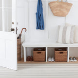 Quincy Stripe Handwoven Indoor/Outdoor Rug RUGS - synthetic Dash & Albert