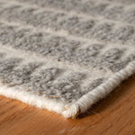 Whitby Grey Hand Knotted Wool Rug-Rug & Weave