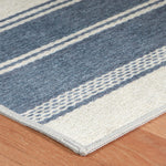 Bowman Stripe Machine Washable Rug RUGS - washable Dash & Albert