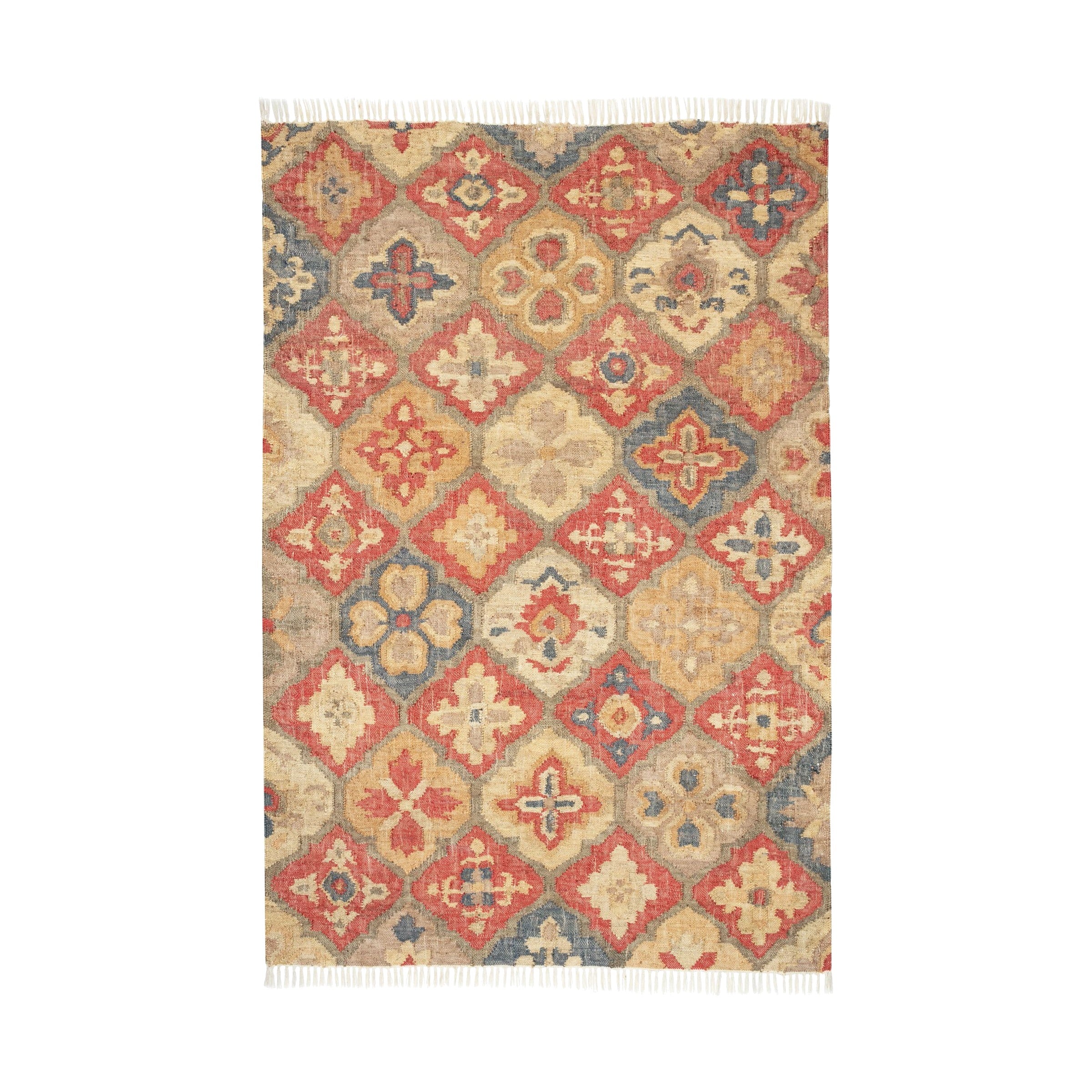 IN STORE - Pali Handwoven Jute Rug IN STORE - rugs Dash & Albert Multi 2' x 3'