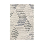 Karari Hand Hooked Wool Rug RUGS - wool Dash & Albert Blue 2' x 3'