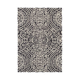 Temple Hand Micro Hooked Wool Rug RUGS - wool Dash & Albert Charcoal 2' x 3'