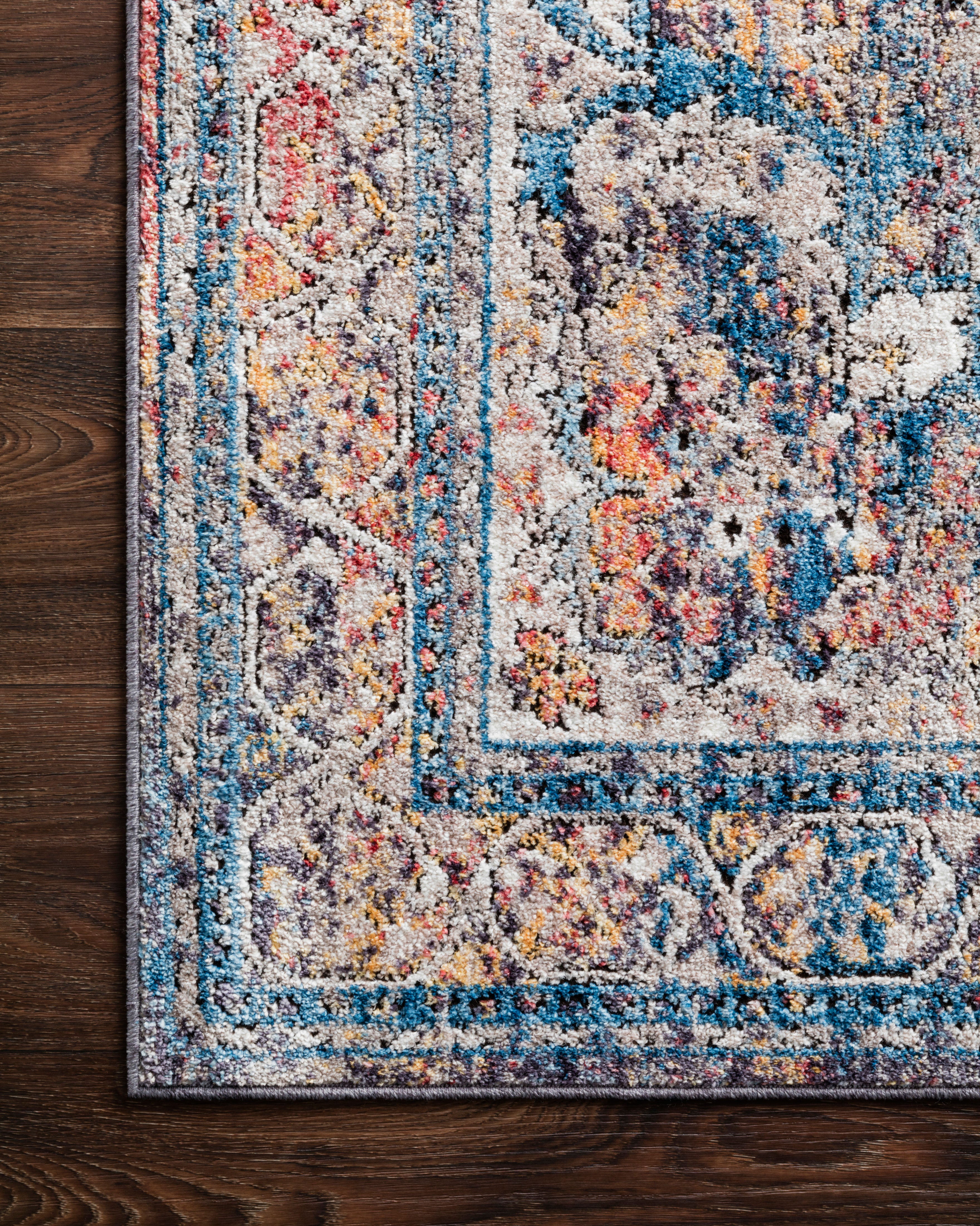 Loloi Dante Multi / Stone Rug RUGS - synthetic Loloi