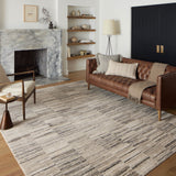 Loloi Darby Charcoal / Sand Rug 0-RUGS-patterned Loloi