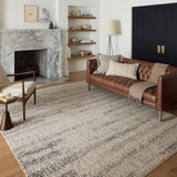 Loloi Darby Oatmeal / Charcoal Rug 0-RUGS-patterned Loloi