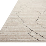 Loloi Darby Sand / Charcoal Rug 0-RUGS-patterned Loloi