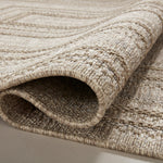 Loloi Dawn Natural Rug No.4 RUGS - synthetic Loloi 18" x 18"