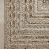 Loloi Dawn Natural Rug No.5 RUGS - synthetic Loloi 18" x 18"