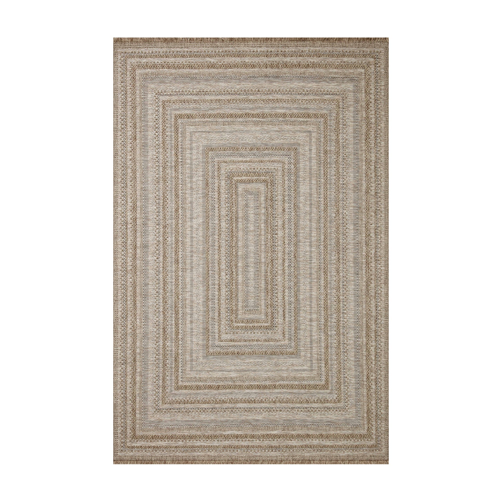 Loloi Dawn Natural Rug No.1 Loloi 18" x 18"