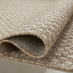 Loloi Dawn Natural Rug No.5 RUGS - synthetic Loloi 18" x 18"