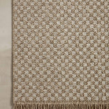 Loloi Dawn Natural Rug No.8 RUGS - synthetic Loloi 18" x 18"