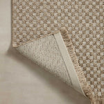 Loloi Dawn Natural Rug No.7 RUGS - synthetic Loloi 18" x 18"