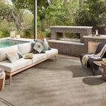 Loloi Dawn Natural Rug No.7 RUGS - synthetic Loloi 18" x 18"