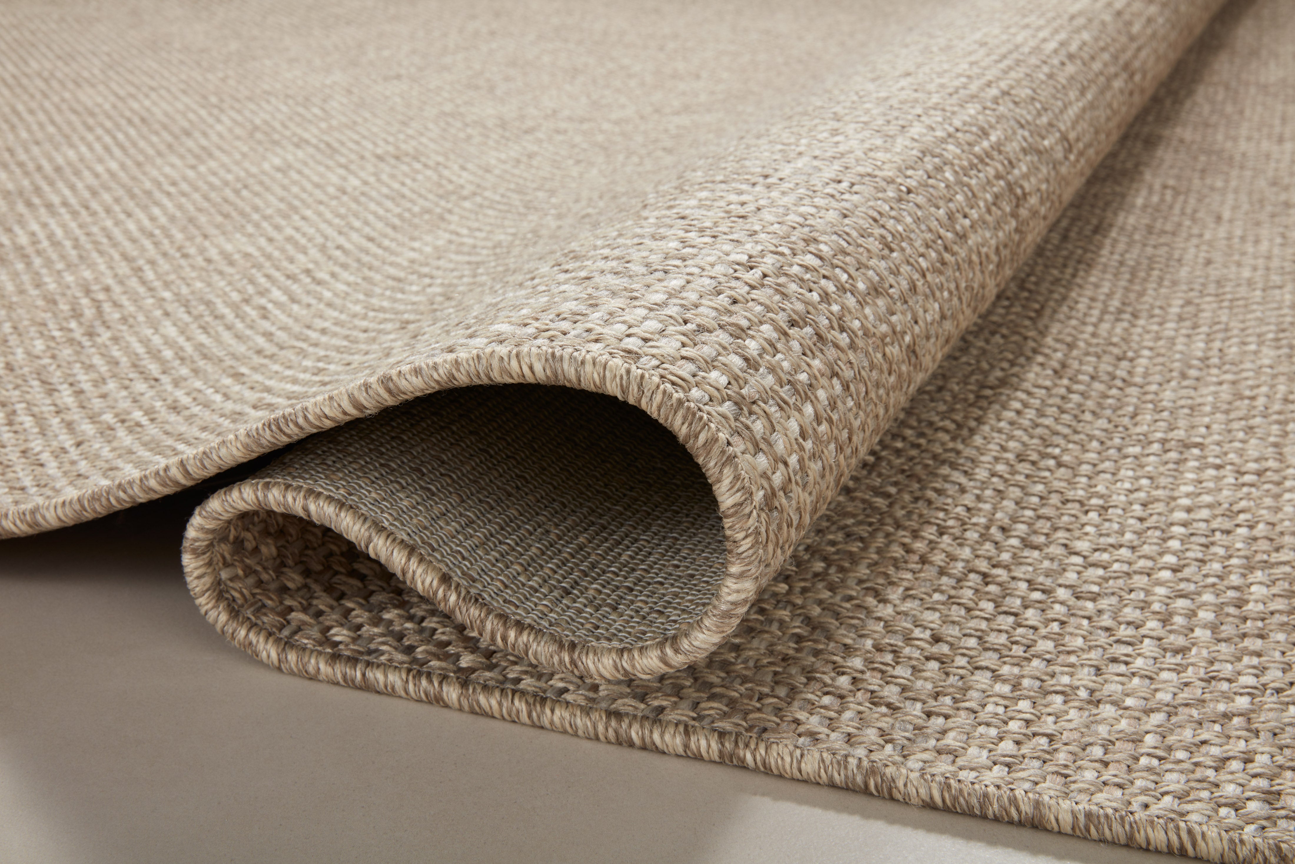 Loloi Dawn Natural Rug No.1 RUGS - synthetic Loloi 18" x 18"