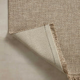 Loloi Dawn Natural Rug No.7 RUGS - synthetic Loloi 18" x 18"