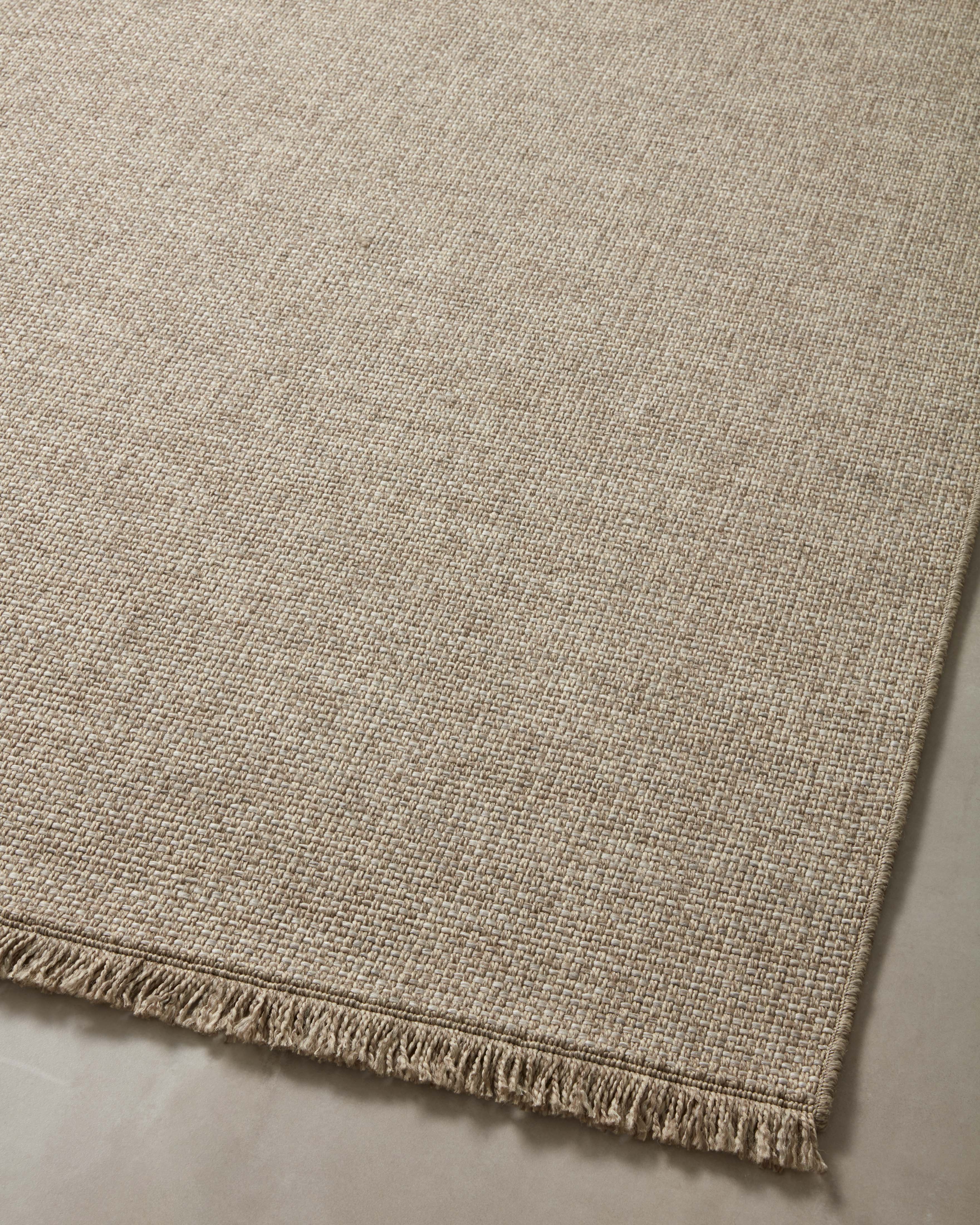 Loloi Dawn Natural Rug No.7 RUGS - synthetic Loloi 18" x 18"