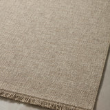 Loloi Dawn Natural Rug No.3 RUGS - synthetic Loloi 18" x 18"