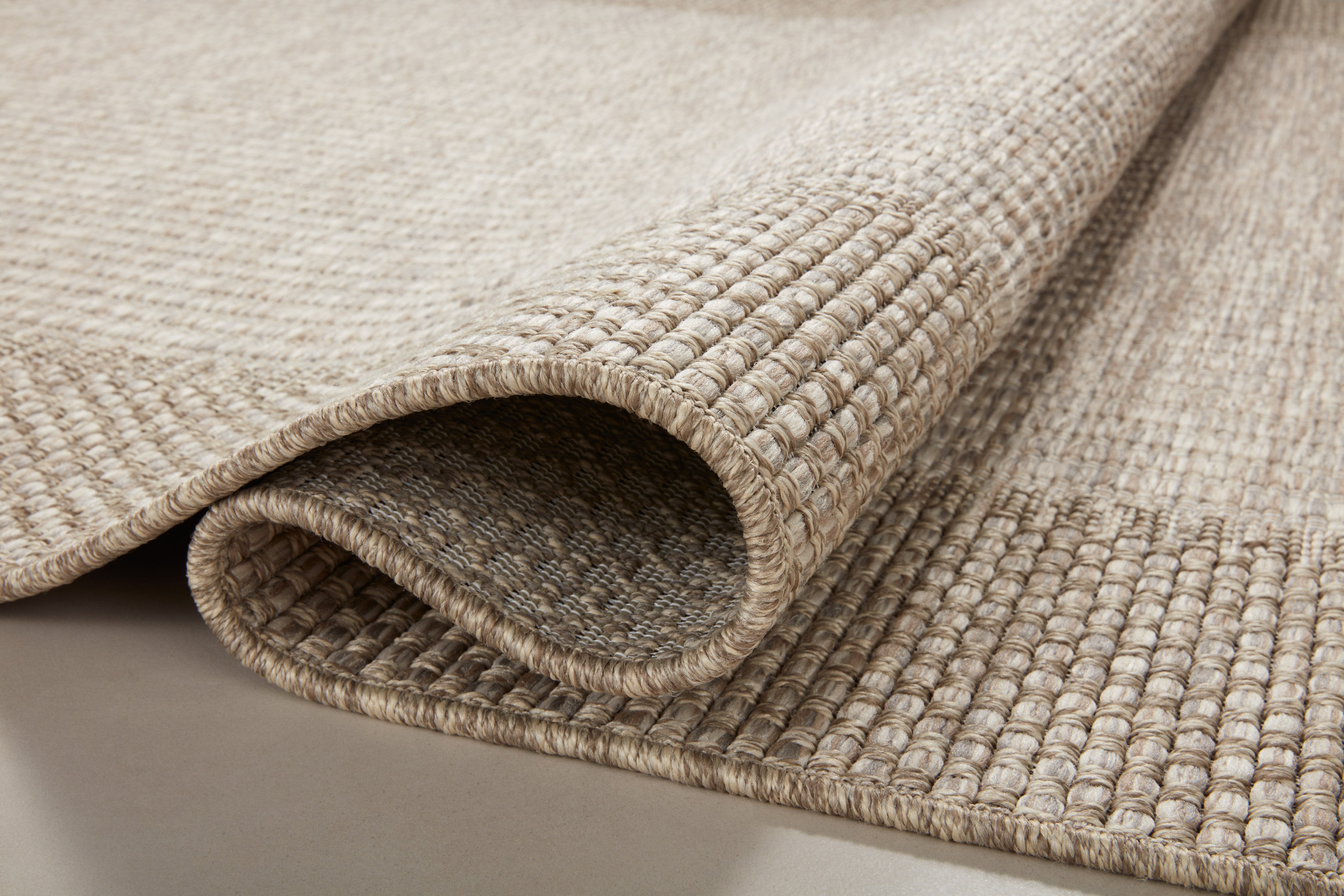 Loloi Dawn Natural Rug No.7 RUGS - synthetic Loloi 18" x 18"