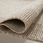 Loloi Dawn Natural Rug No.4 RUGS - synthetic Loloi 18" x 18"