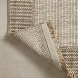 Loloi Dawn Natural Rug No.1 RUGS - synthetic Loloi 18" x 18"