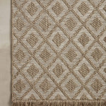 Loloi Dawn Natural Rug No.8 RUGS - synthetic Loloi 18" x 18"