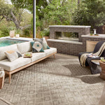 Loloi Dawn Natural Rug No.2 RUGS - synthetic Loloi 18" x 18"