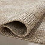 Loloi Dawn Natural Rug No.4 RUGS - synthetic Loloi 18" x 18"