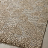 Loloi Dawn Natural Rug No.1 RUGS - synthetic Loloi 18" x 18"