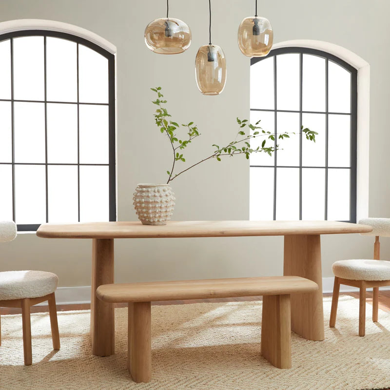 Lorel Dining Bench Furniture - dining benches Union Home