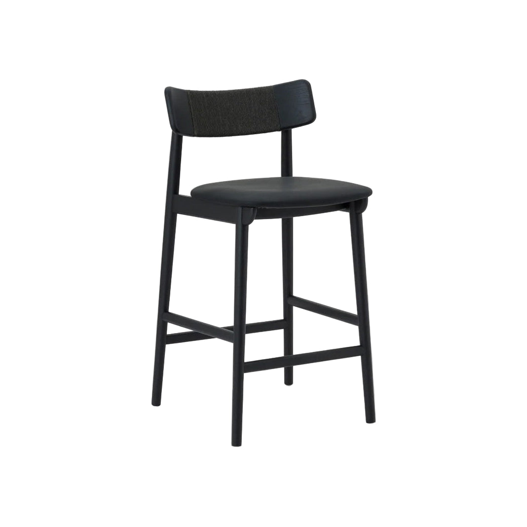 Converge Counter Stool FURNITURE - bar/counter stool Union Home Charcoal, Black