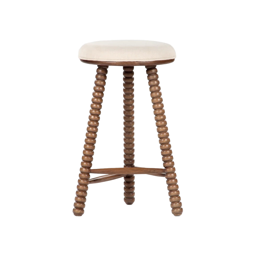 Tangle Counter Stool FURNITURE - counter stool Union Home Mud Brown