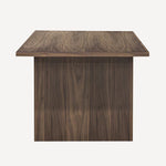 Tangence Walnut Dining Table FURNITURE - dining table Union Home
