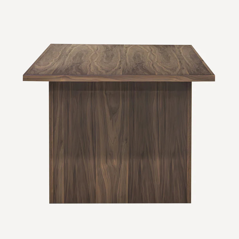Tangence Walnut Dining Table FURNITURE - dining table Union Home