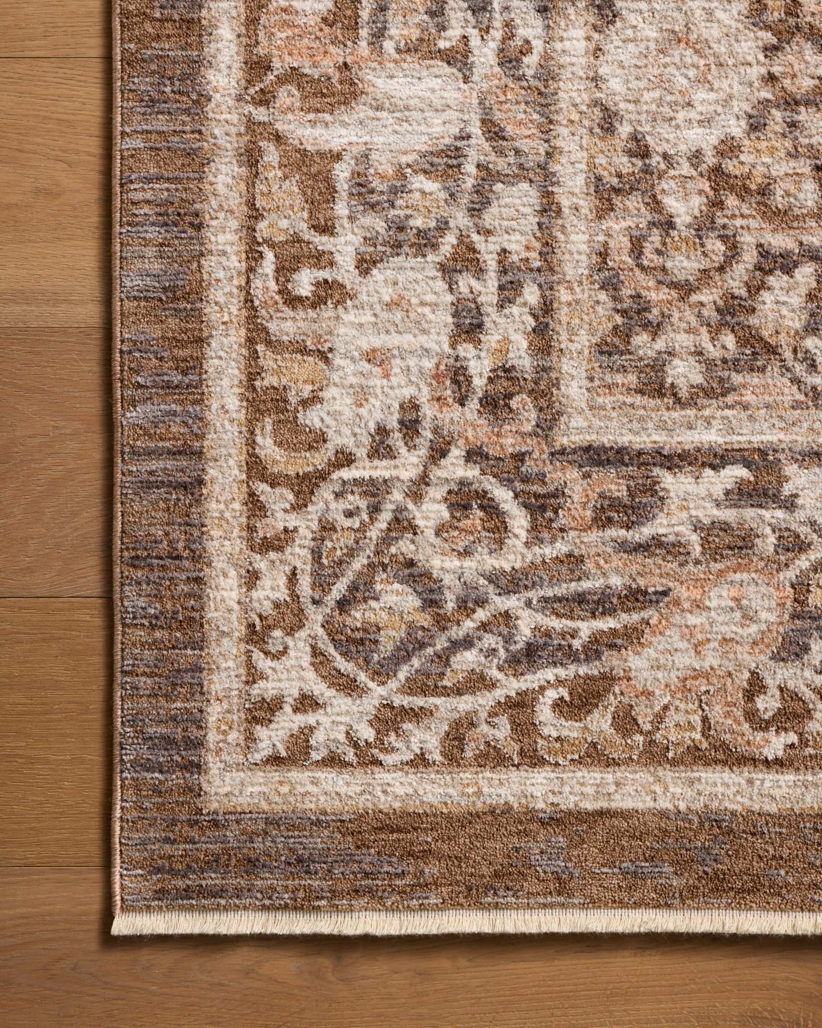 Chris Loves Julia x Loloi Doris Tobacco / Ivory Rug - Rug & Weave